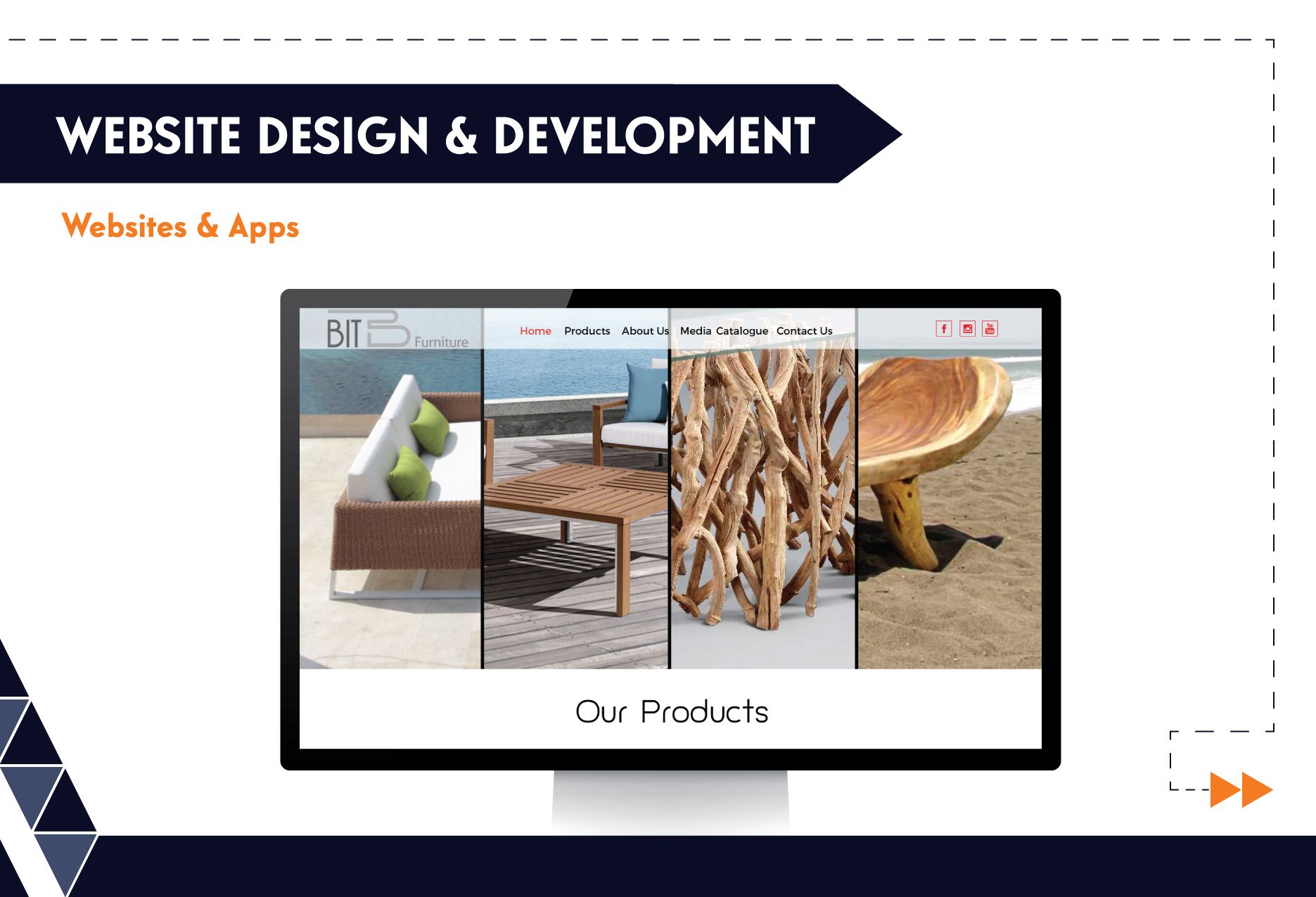 Website Design & Development - BIT Furniture